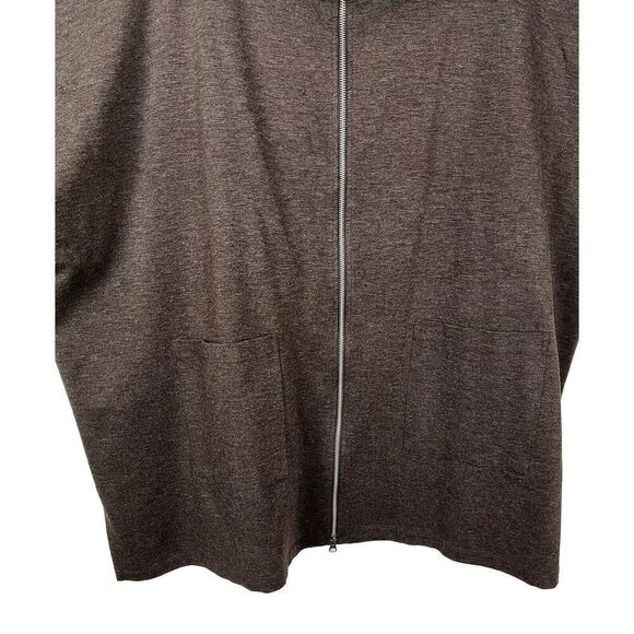 Bryn Walker Pip Poncho Fleece Zip Oversized Porch Women’s Size S‎ - Picture 2 of 9